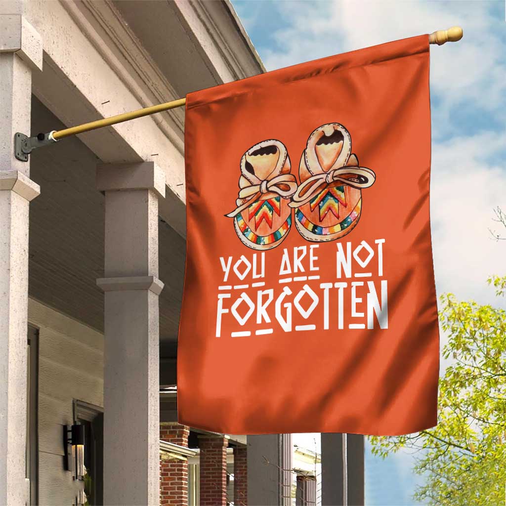 Orange Shirt Day Memorial Moccasins Garden Flag You Are Not Forgotten Indigenous Remembrance for Stolen Children TS02 Print Your Wear