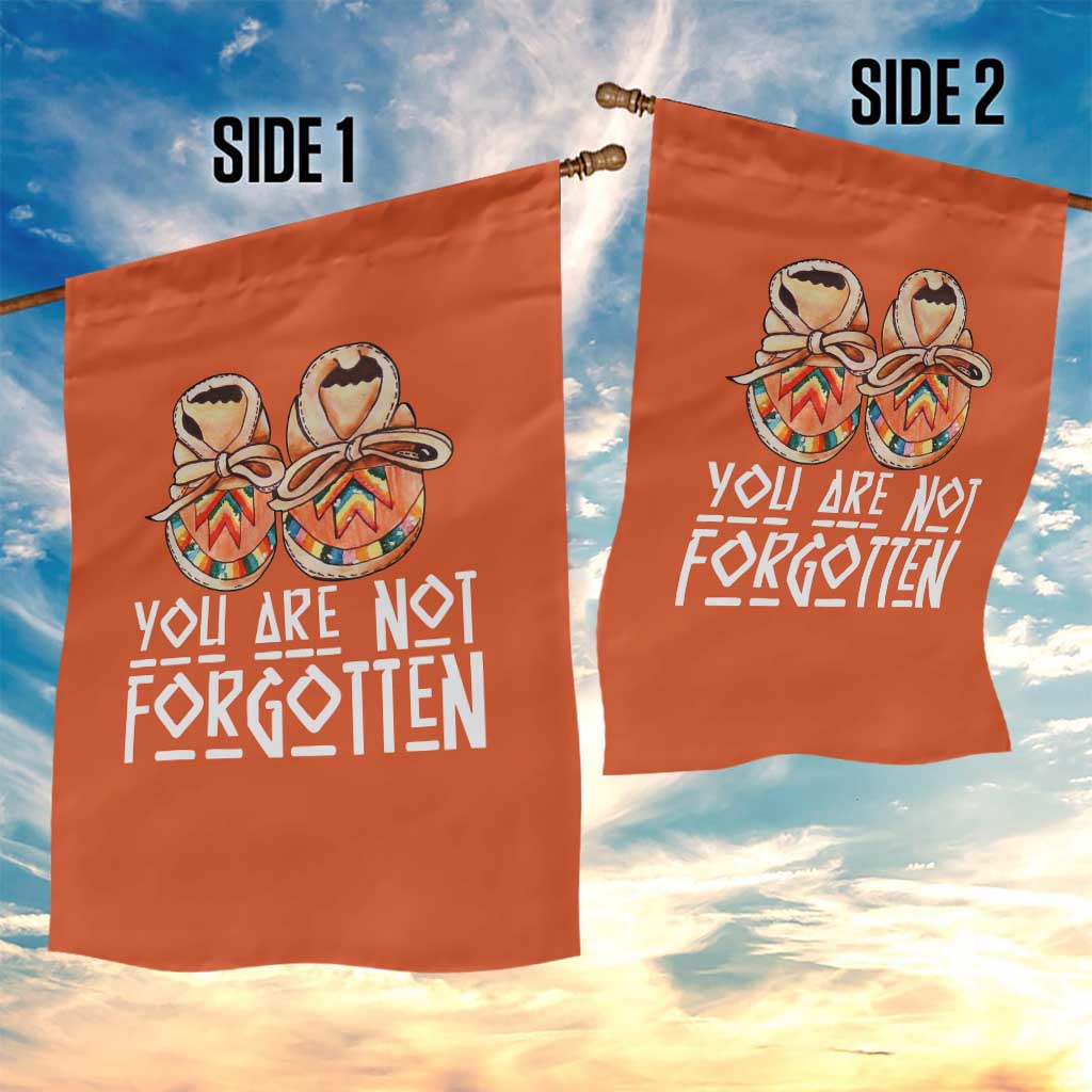 Orange Shirt Day Memorial Moccasins Garden Flag You Are Not Forgotten Indigenous Remembrance for Stolen Children TS02 Print Your Wear