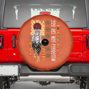 Orange Shirt Day Feather Flag Spare Tire Cover You Are Not Forgotten Indigenous Tribute TS02 Orange Print Your Wear