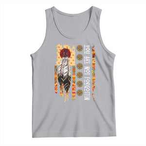 Orange Shirt Day Feather Flag Tank Top You Are Not Forgotten Indigenous Tribute TS02 Athletic Heather Print Your Wear