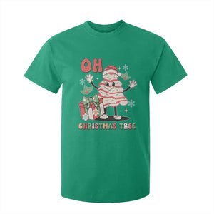 Oh Christmas Tree Retro Groovy T Shirt For Kid TS02 Irish Green Print Your Wear