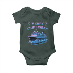 Christmas Cruise Baby Onesie Merry Cruisemas Xmas Family Trip Reunion TS02 Print Your Wear