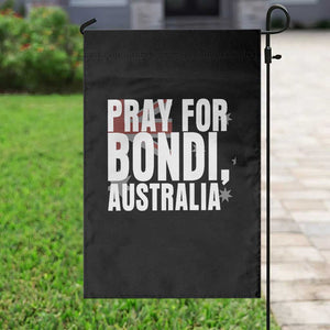 Pray for Bondi Australia Garden Flag Memorial Unity and Support Tribute TS02 Print Your Wear