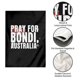 Pray for Bondi Australia Garden Flag Memorial Unity and Support Tribute TS02 Print Your Wear