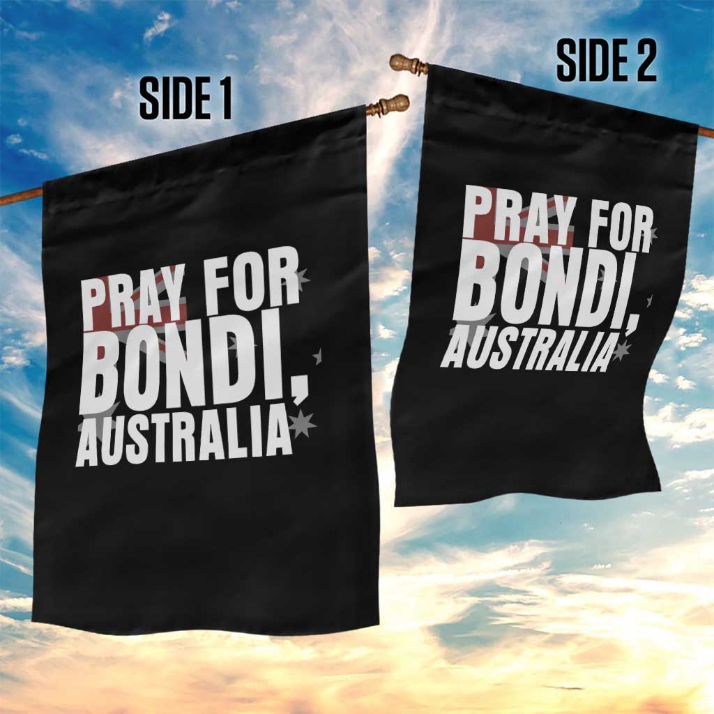 Pray for Bondi Australia Garden Flag Memorial Unity and Support Tribute TS02 Print Your Wear