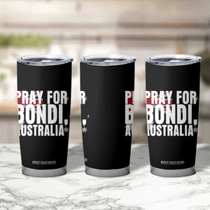 Pray for Bondi Australia Tumbler Cup Memorial Unity and Support Tribute TS02 Print Your Wear