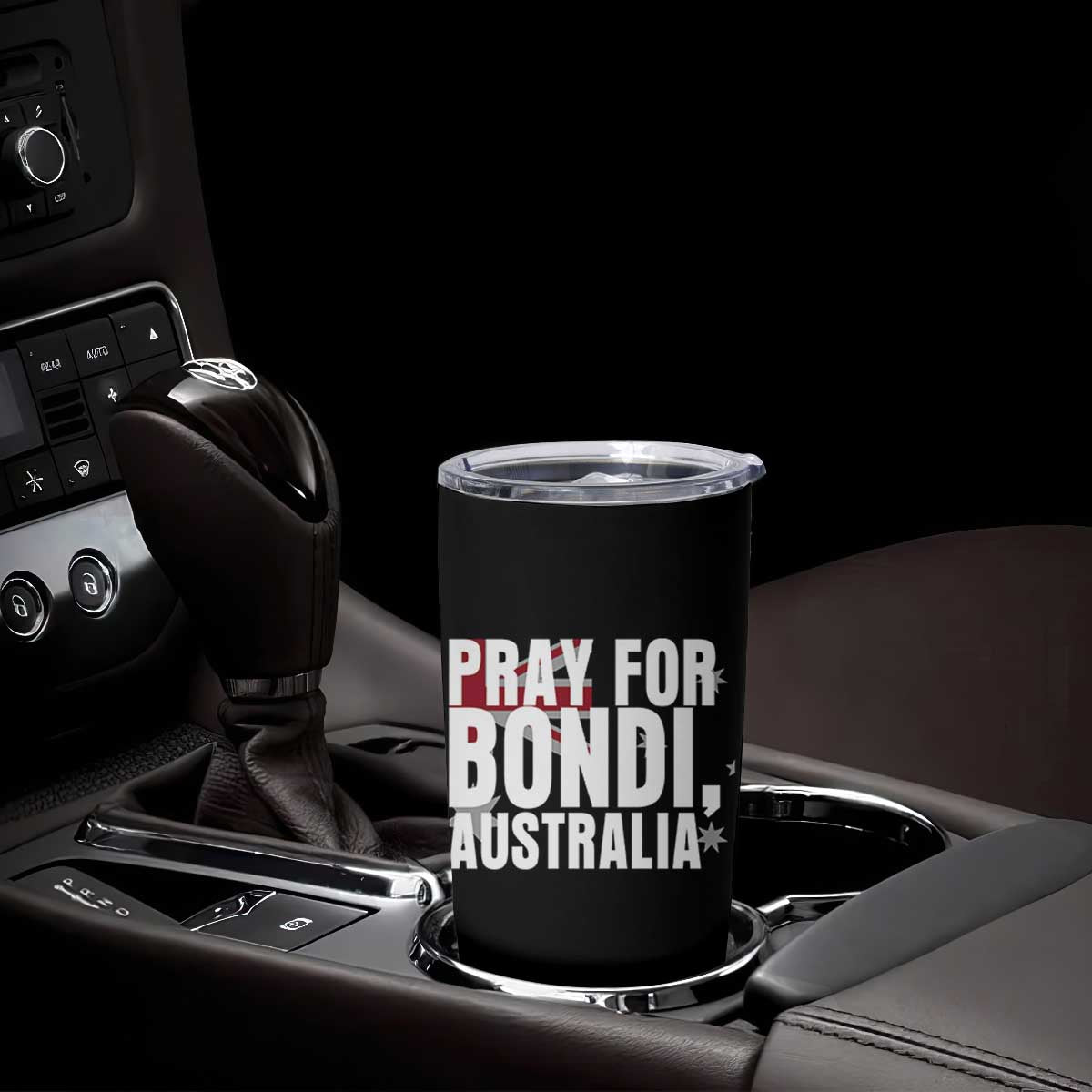 Pray for Bondi Australia Tumbler Cup Memorial Unity and Support Tribute TS02 Print Your Wear