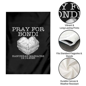 Pray for Bondi Australia Garden Flag Hanukkah Memorial December 14 Tribute Support TS02 Print Your Wear
