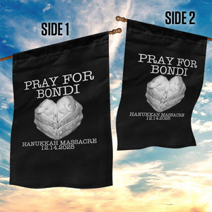 Pray for Bondi Australia Garden Flag Hanukkah Memorial December 14 Tribute Support TS02 Print Your Wear