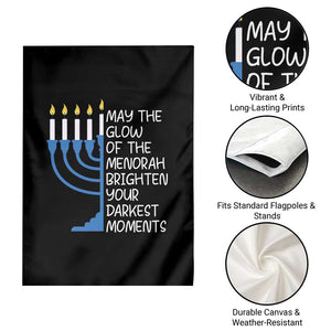 Jewish Faith and Pray Garden Flag May The Glow Of The Menorah Brighten Your Darkest Moments TS02 Print Your Wear