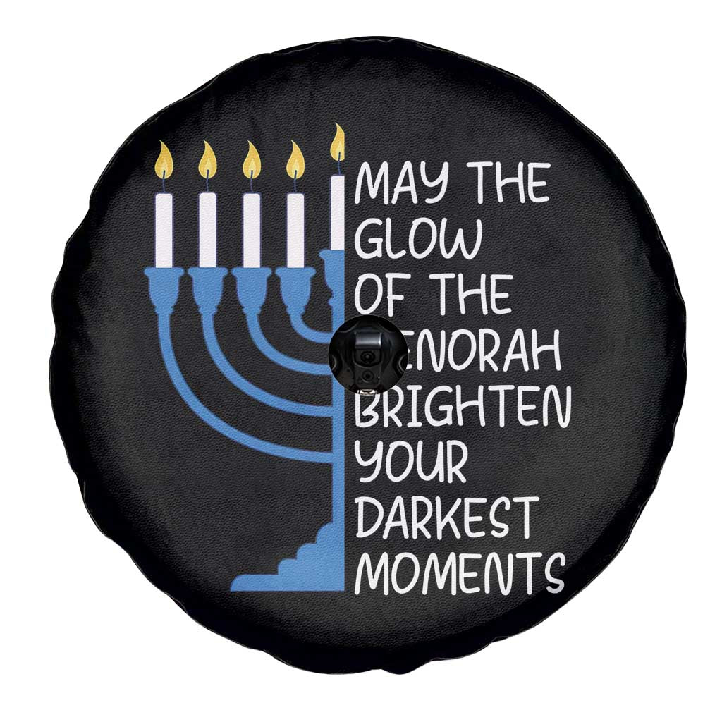 Jewish Faith and Pray Spare Tire Cover May The Glow Of The Menorah Brighten Your Darkest Moments TS02 Print Your Wear