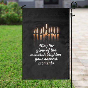 Jewish Faith and Pray Lights Garden Flag May The Glow Of The Menorah Brighten Your Darkest Moments TS02 Print Your Wear
