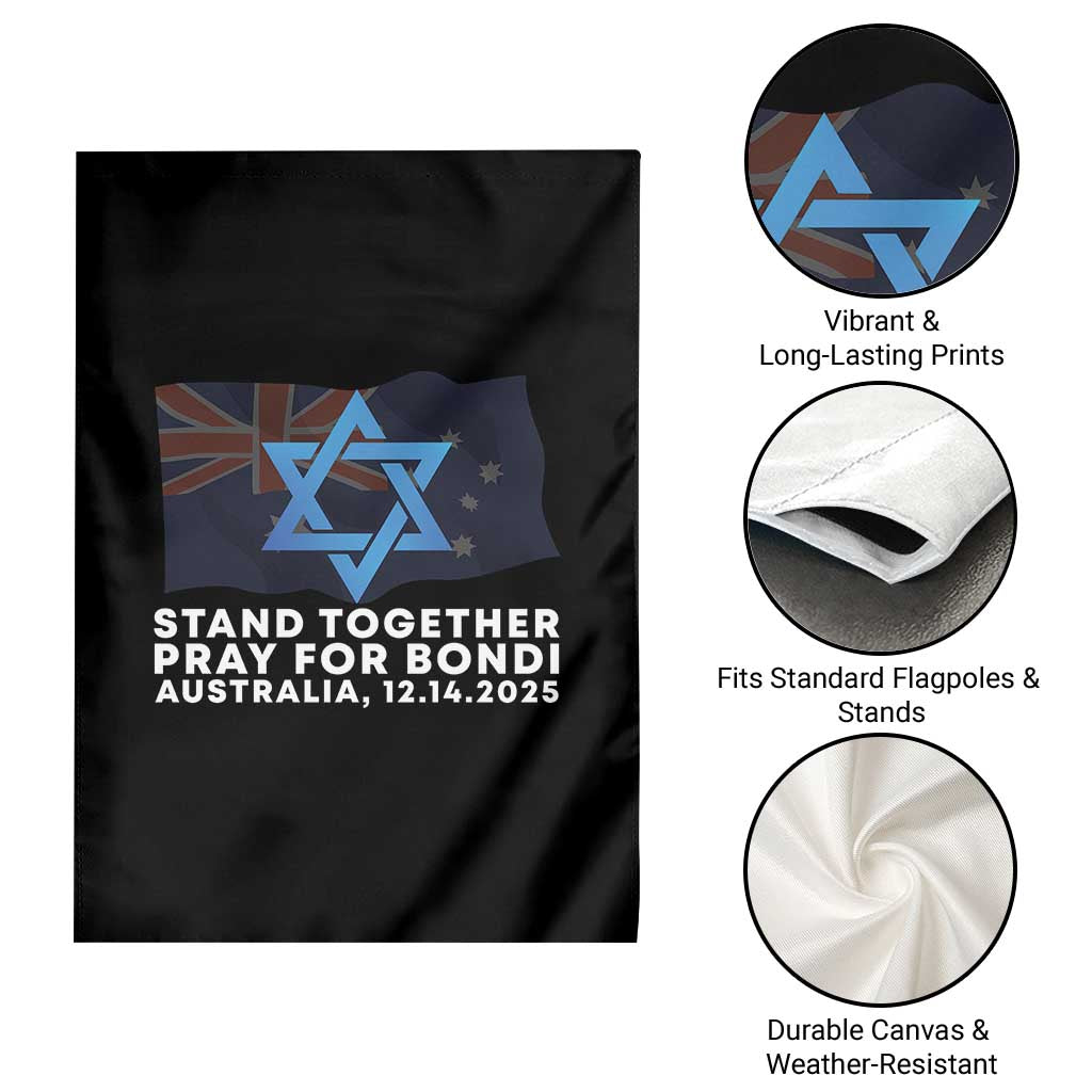 Jewish Strong Stand Together Garden Flag Pray for Bondi Australia Hanukkah Dec 14 2025 Remembrance TS02 Print Your Wear