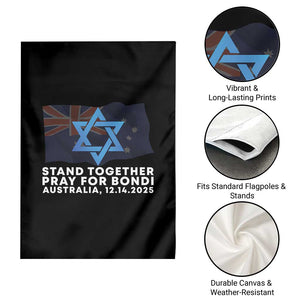 Jewish Strong Stand Together Garden Flag Pray for Bondi Australia Hanukkah Dec 14 2025 Remembrance TS02 Print Your Wear