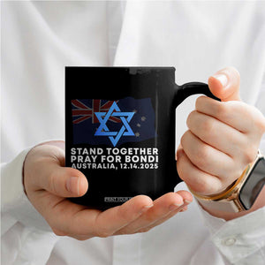 Jewish Strong Stand Together Coffee Mug Pray for Bondi Australia Hanukkah Dec 14 2025 Remembrance TS02 Print Your Wear