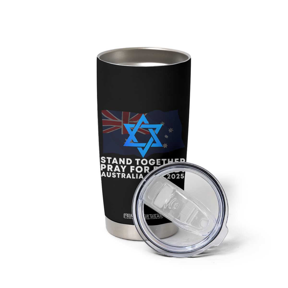 Jewish Strong Stand Together Tumbler Cup Pray for Bondi Australia Hanukkah Dec 14 2025 Remembrance TS02 Print Your Wear