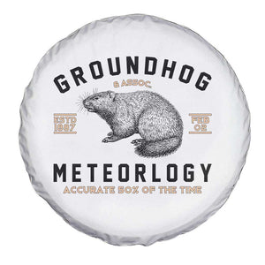 Groundhog Meteorology Spare Tire Cover Estd 1887 Accurate 50 Percent Of The Time Woodchuck TS02 Print Your Wear