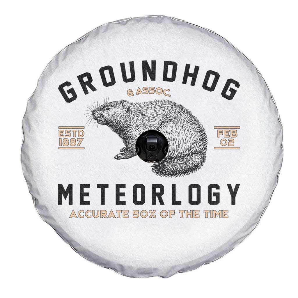 Groundhog Meteorology Spare Tire Cover Estd 1887 Accurate 50 Percent Of The Time Woodchuck TS02 Print Your Wear