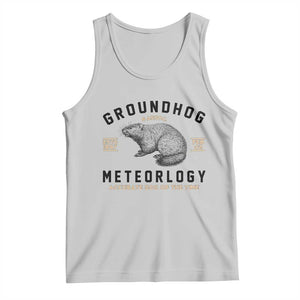 Groundhog Meteorology Tank Top Estd 1887 Accurate 50 Percent Of The Time Woodchuck TS02 Ash Print Your Wear