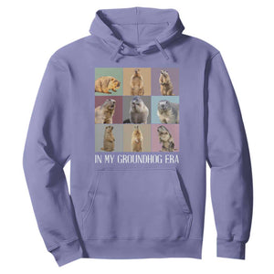 In My Groundhog Era Hoodie Funny Woodchuck TS02 Violet Print Your Wear