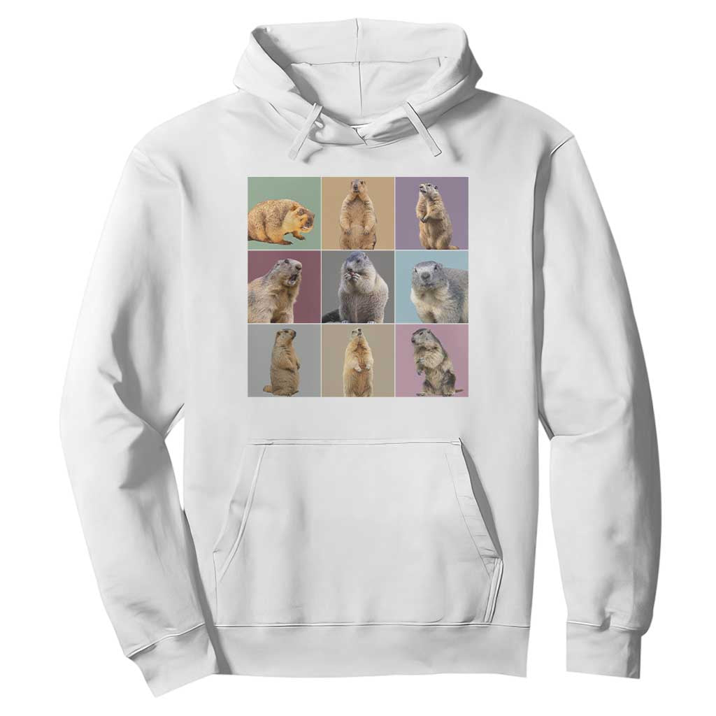 In My Groundhog Era Hoodie Funny Woodchuck TS02 White Print Your Wear