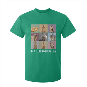 In My Groundhog Era T Shirt For Kid Funny Woodchuck TS02 Irish Green Print Your Wear