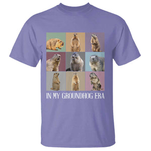 In My Groundhog Era T Shirt Funny Woodchuck TS02 Violet Print Your Wear