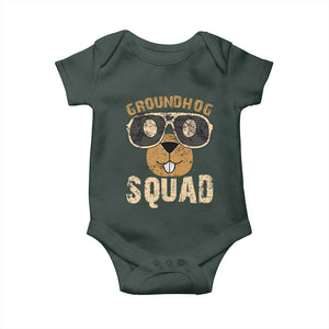 Groundhog Squad Baby Onesie Cute Woodchuck Happy Groundhog Day TS02 Print Your Wear