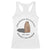 Groundhog Meteorology Racerback Tank Top Respect The Shadow Est 1887 Funny Woodchuck TS02 White Print Your Wear