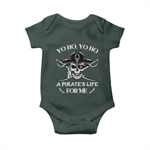 Funny Pirate Baby Onesie Pirate Life For Me Pirate Skull Buccaneer Freebooter TS02 Print Your Wear