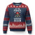 Let The Pirate Shenanigans Begin Ugly Christmas Sweater Pirate Skull TS02 Navy Red Print Your Wear