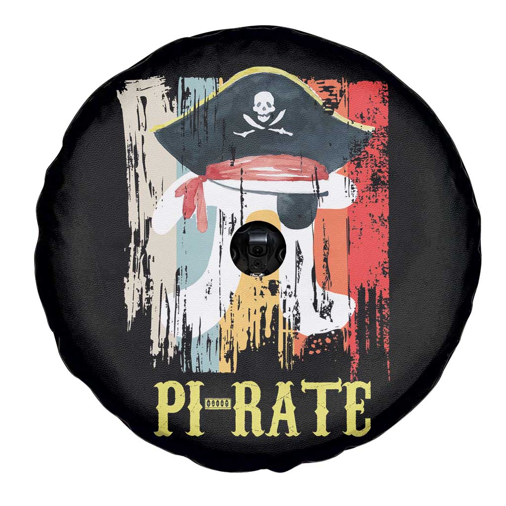Funny Pi-rate Spare Tire Cover Pi Day Math Geek Pirate Lover TS02 Print Your Wear