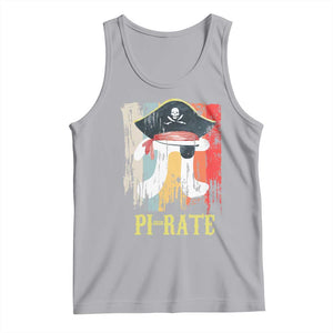 Funny Pi-rate Tank Top Pi Day Math Geek Pirate Lover TS02 Athletic Heather Print Your Wear