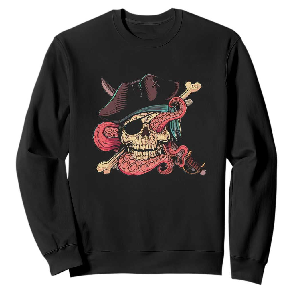 Funny Pirate Sweatshirt All Fun And Games Until Someone Loses an Eye TS02 Black Print Your Wear