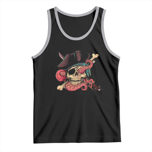 Funny Pirate Tank Top All Fun And Games Until Someone Loses an Eye TS02 Black Athletic Heather Print Your Wear