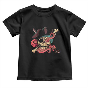Funny Pirate Toddler T Shirt All Fun And Games Until Someone Loses an Eye TS02 Black Print Your Wear