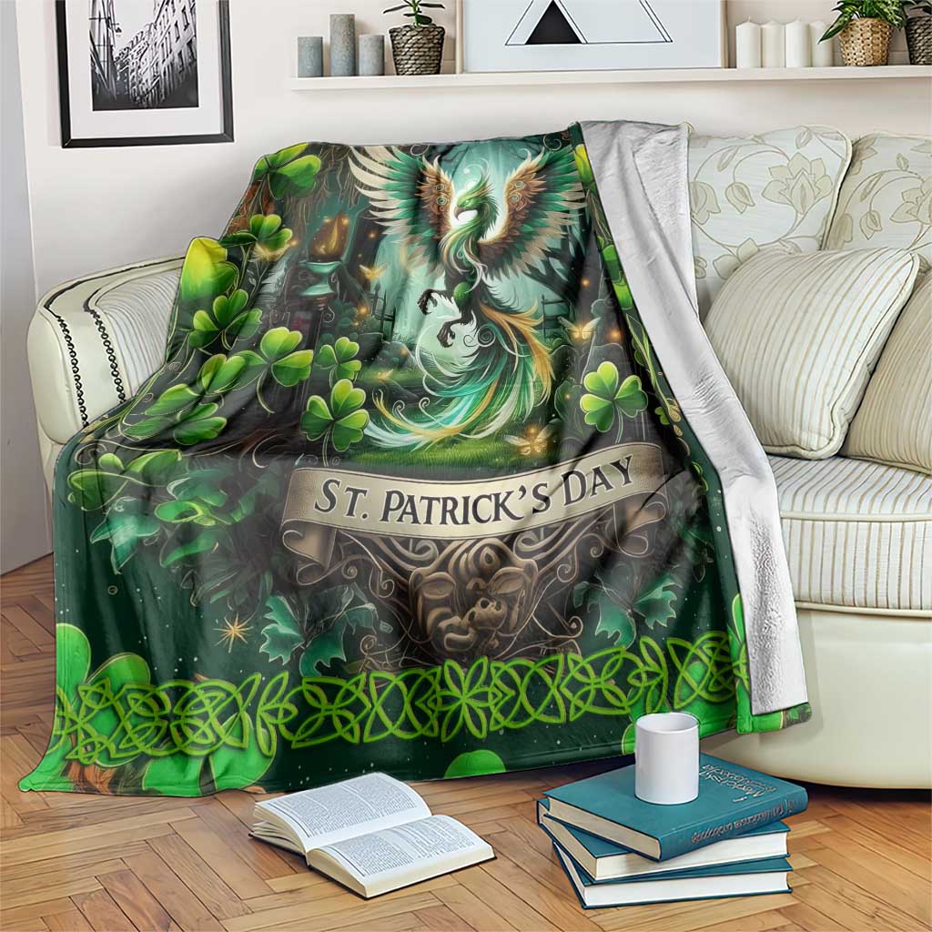 Happy St. Patrick's Day The Irish in Phoenix Throw Blanket TS02 Print Your Wear