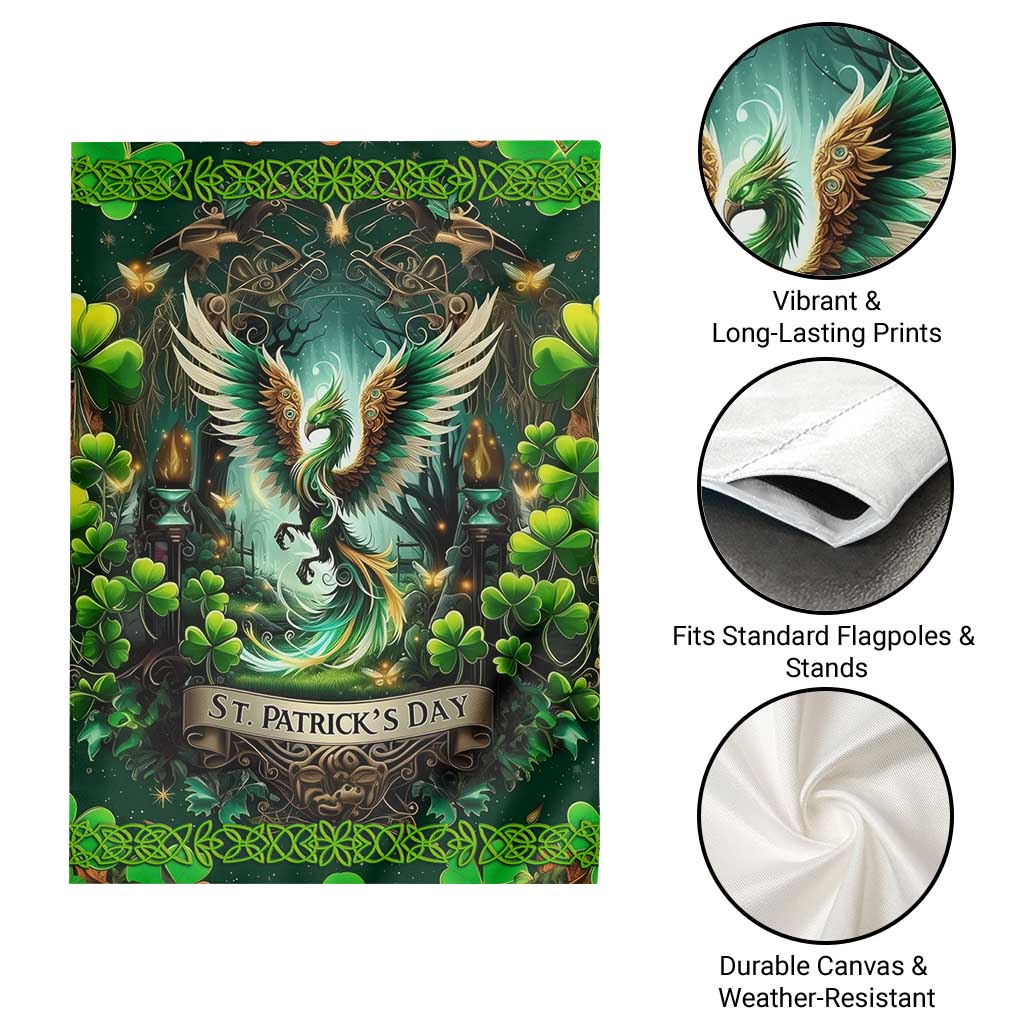 Happy St. Patrick's Day The Irish in Phoenix Garden Flag TS02 Print Your Wear