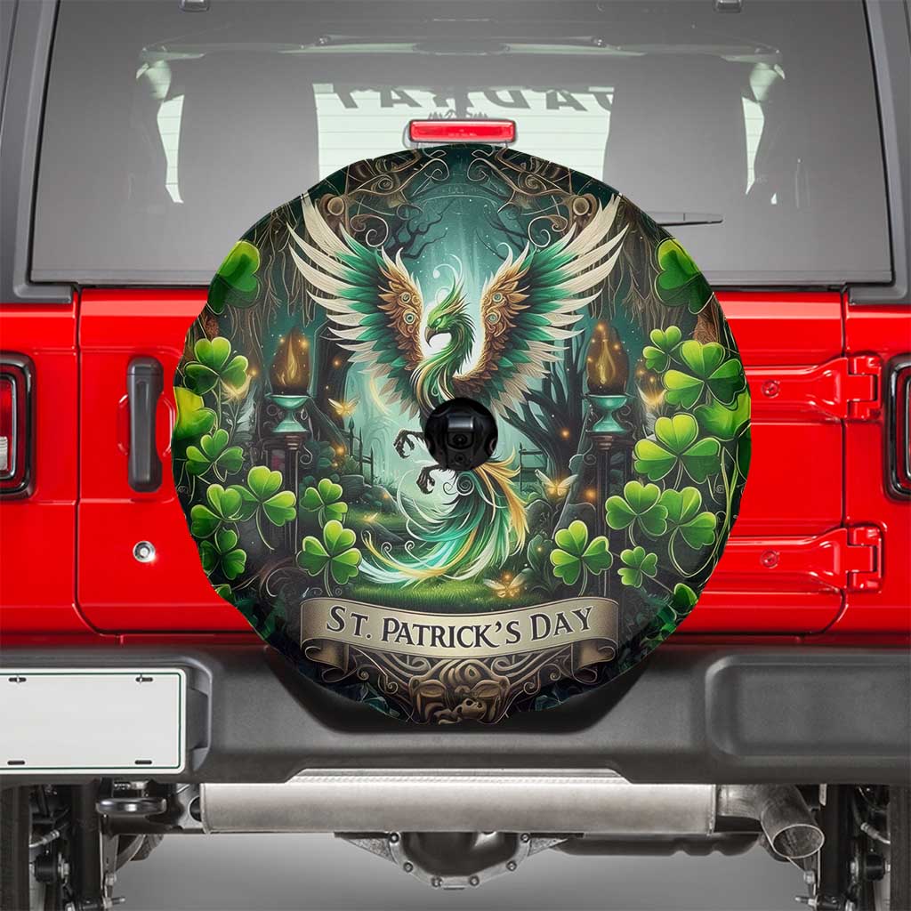 Happy St. Patrick's Day The Irish in Phoenix Spare Tire Cover TS02 Irish Green Print Your Wear