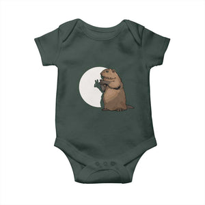 Groundhog Shadow Meteorlogy Baby Onesie Woodchuck Puppet Funny Gift TS02 Print Your Wear