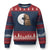 Groundhog Shadow Meteorlogy Ugly Christmas Sweater Woodchuck Puppet Funny Gift TS02 Navy Red Print Your Wear