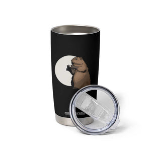 Groundhog Shadow Meteorlogy Tumbler Cup Woodchuck Puppet Funny Gift TS02 Print Your Wear