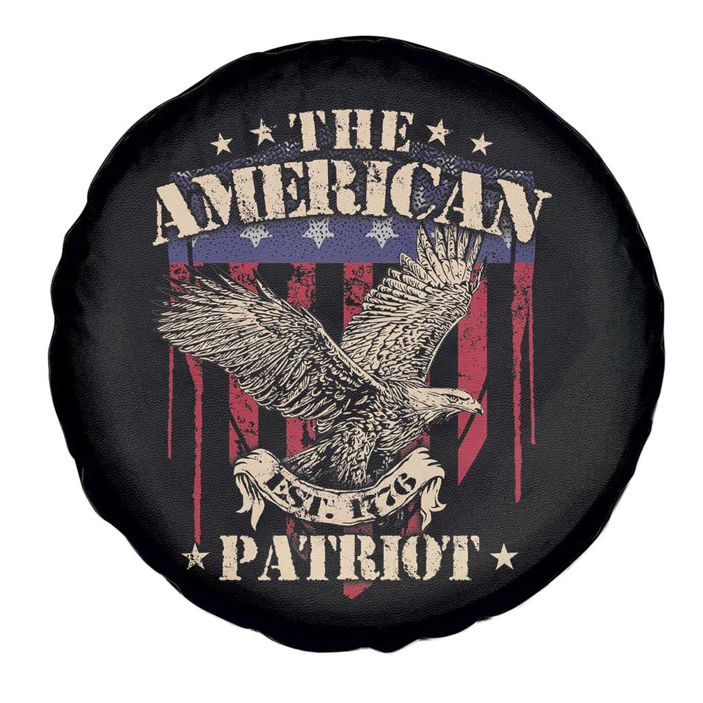 Patriotic Eagle Spare Tire Cover The American Patriot Est 1776 US Flag TS02 Print Your Wear
