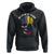 Colombian American Skull Hoodie My Home My Blood Flags TS02 Black Print Your Wear