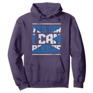 Funny Scottish Anthem Fan Saltire Flag Hoodie Yes Sir I Can Boogie Sports Style Scotland Football Supporters