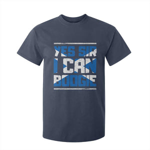 Funny Scottish Anthem Fan Saltire Flag T Shirt For Kid Yes Sir I Can Boogie Sports Style Scotland Football Supporters