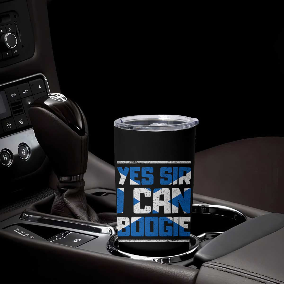 Funny Scottish Anthem Fan Saltire Flag Tumbler Cup Yes Sir I Can Boogie Sports Style Scotland Football Supporters
