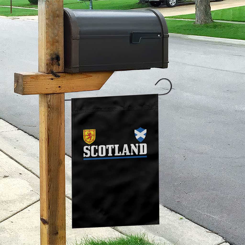 Scotland Dual Crest Lion Rampant Shield Saltire Flag Garden Flag Football Fans Match Day