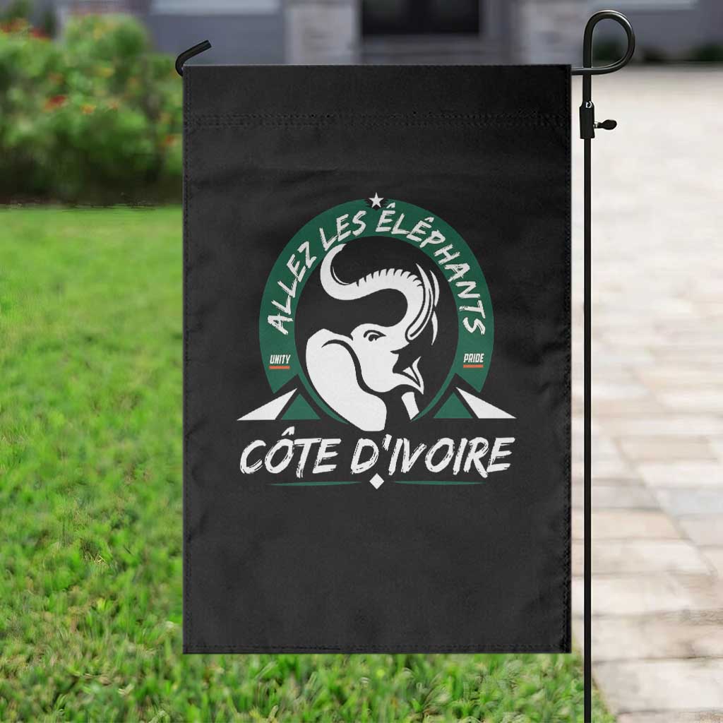 Allez Les Elephants Cote d'Ivoire Soccer Fan Garden Flag Ivory Coast Pride Football Lovers