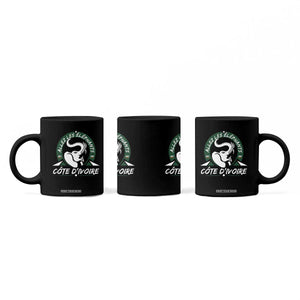 Allez Les Elephants Cote d'Ivoire Soccer Fan Coffee Mug Ivory Coast Pride Football Lovers